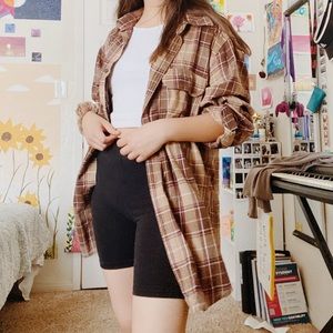 Brown Flannel